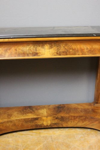 Mobilier Console - Console restauration en noyer début XIXe