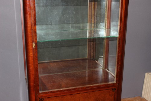 Mobilier Bibliothéque, vitrine - Vitrine en acajou