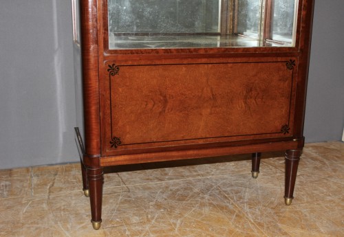 Vitrine en acajou - Antiquités Christophe Rochet