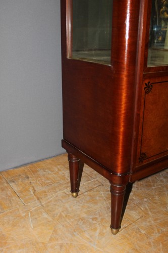 XIXe siècle - Vitrine en acajou