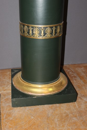 Paire de colonnes fin XIXe - 