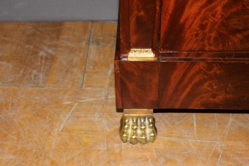Commode Retour d'Egypte en acajou début XIXe - Empire