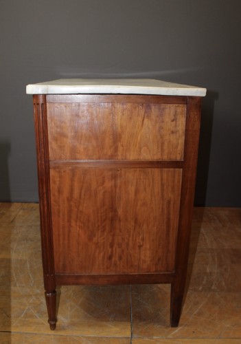 Restauration - Charles X - Petite Commode Louis XVI début XIX