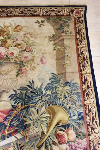 Retour de chasse - Tapisserie d'Aubusson d'époque Napoléon III  - Napoléon III