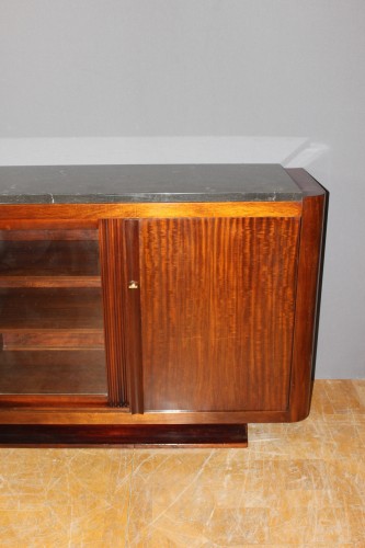 Antiquités - Enfilade d'époque Art Déco en acajou vers 1930