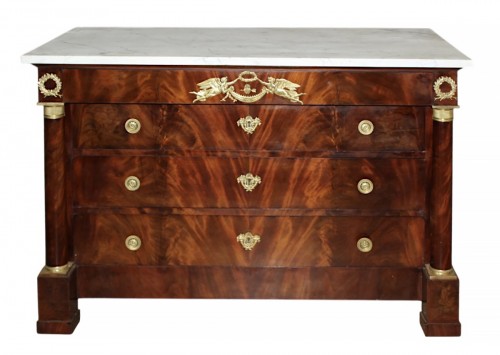 Commode Empire en acajou début XIXe