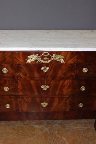 Mobilier Commode - Commode Empire en acajou début XIXe