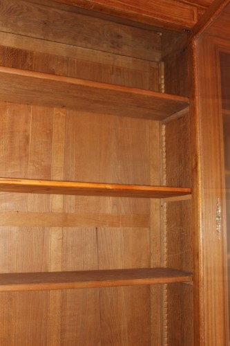  - Light oak bookcase circa 1900