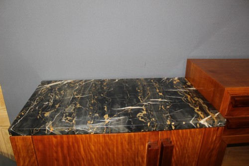 Enfilade d'époque Art Déco en acajou attribué à André Sornay vers 1930 - Art Déco