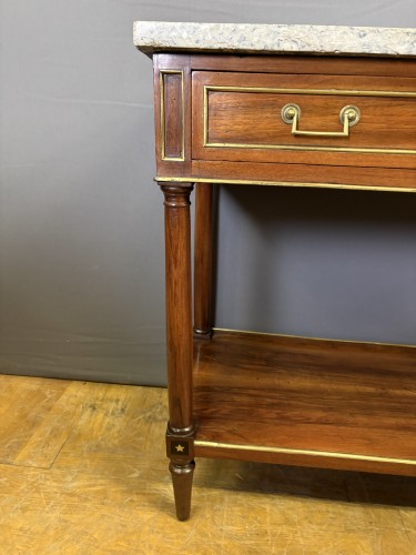 Mobilier Console - Console d'époque Directoire en noyer