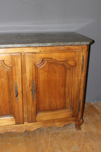 Mobilier Buffet - Bahut à pierre en noyer, fin 18e