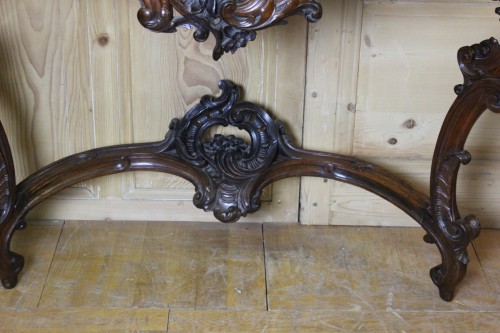 Mobilier Console - Console en noyer fin XIXe