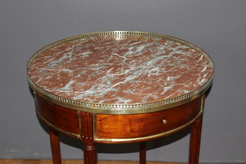 Mobilier Table & Guéridon - Table Bouillotte Louis XVI en acajou