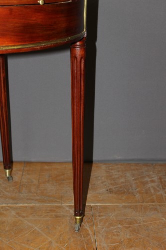 Antiquités - Table Bouillotte Louis XVI en acajou