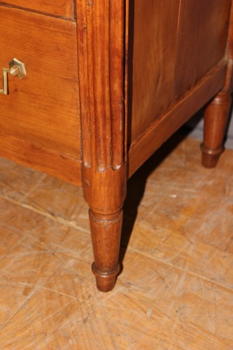 Antiquités - Commode Louis XVI en Merisier XVIIIe