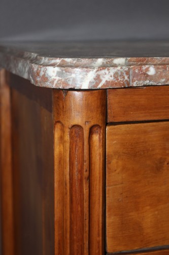Antiquités - Commode Louis XVI en Merisier XVIIIe
