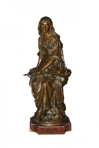 La Joueuse de Mandoline par Paul Eugène Mengin (1853-1937)