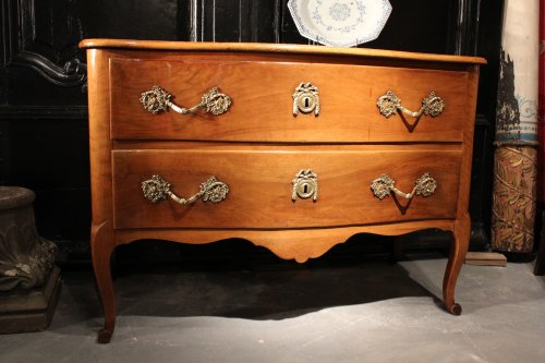 Commode Louis XV par Jean-François Hache - Mobilier Style Louis XV