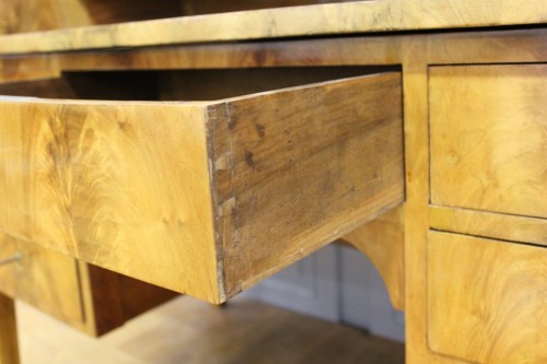 Antiquités - Bureau à cylindre d'époque Restauration