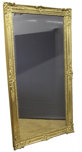 Grand miroir doré Napoléon III