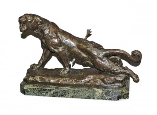 Lionne blessée - Charles Valton