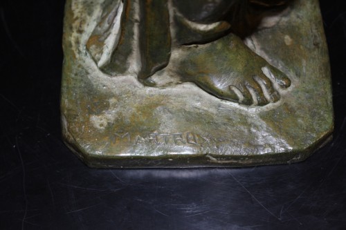Antiquités - Nu féminin Art Déco en bronze - Jaume Martrus (1893-1966)