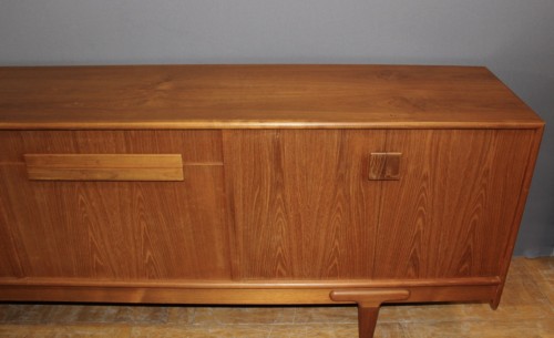 Danish teak sideboard circa 1960 - Ejvind A. Johansson (1923 - 2002) - Furniture Style 50