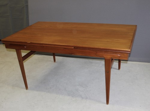 Mobilier Table & Guéridon - Table de salle à manger Danoise en teck vers 1960 - Ejvind A. Johansson (1923 - 2002)