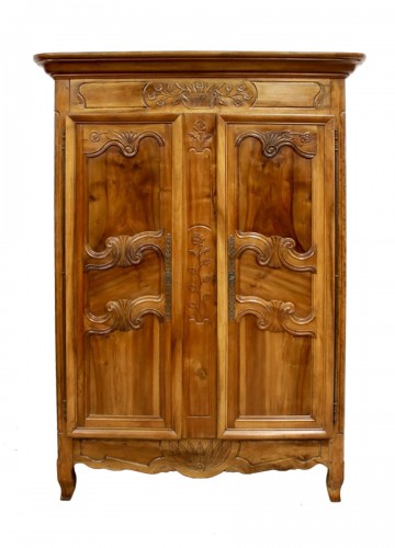 Armoire bressane en noyer fin XIXe