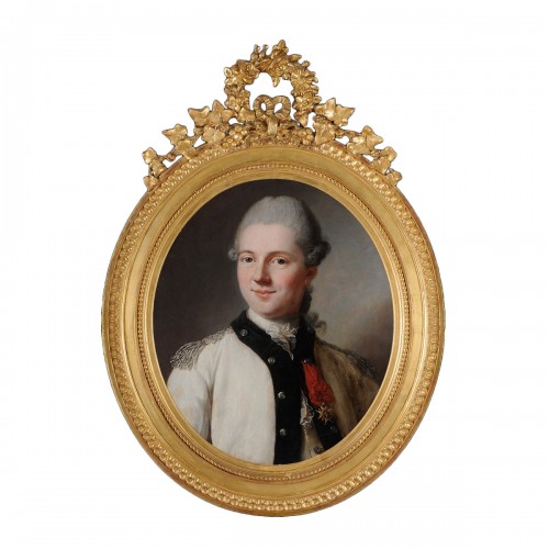Marianne Loir (1705-1783) - Portrait présumé du baron de Vennac