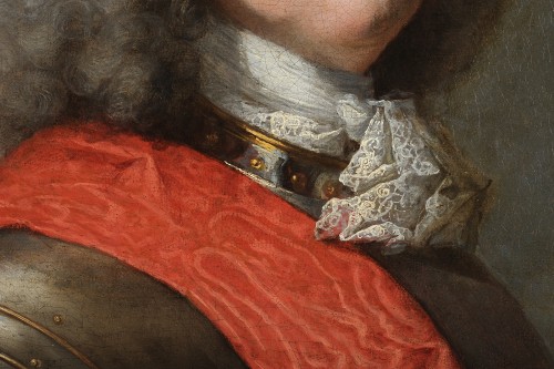 Robert Levrac-Tournières - Portrait du gouverneur du Canada, Charles de la Boische - Galerie de Frise