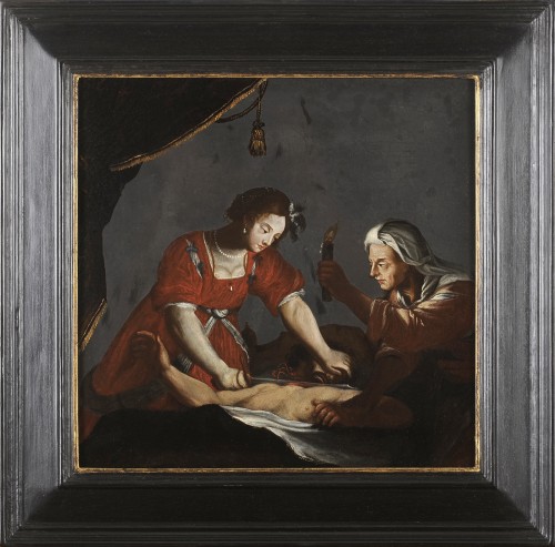 Jacques Stella (1596-1657) - Judith et Holopherne - Tableaux et dessins Style Louis XIII
