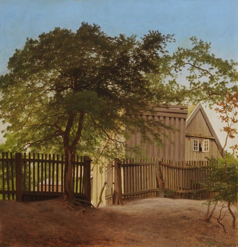 Heinrich Buntzen (1803-1892) Artist&#039;s house near Charlottenlund