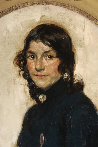 Tableaux et dessins Tableaux du XXe siècle - Philippe Swyncop (1878-1949) - Portrait de femme espagnole