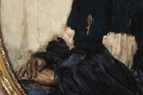 Philippe Swyncop (1878-1949) - Portrait de femme espagnole - Galerie de Frise