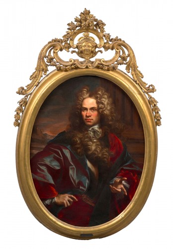 Giovanni Maria Delle Piane dit Il Mulinaretto (1660-1745) Portrait d'homme