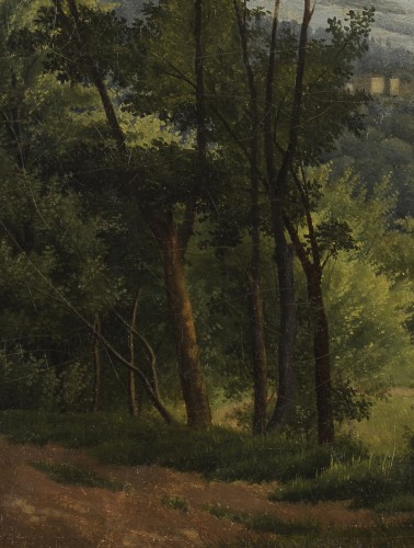 Alexandre-Hyacinthe Dunouy (1757-1841) Vue prise dans le parc de Saint-Cloud - Galerie de Frise