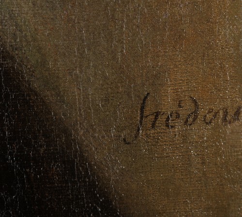 Tableaux et dessins Tableaux XVIIIe siècle - Jean-Martial Frédou (1710-1795) - Portrait d’un ecclésiastique