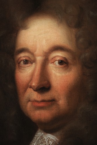 François de Troy (1645-1730) Portrait de Paul Etienne Brunet d’Evry - Galerie de Frise