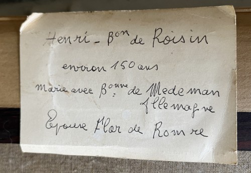 Portrait du baron de Roisin - Général de Gendarmerie - Louis-Philippe