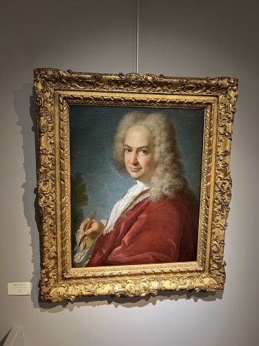 Tableaux et dessins Tableaux XVIIIe siècle - Louis-Gabriel Blanchet (1701-1772) Autoportrait présumé de l’artiste