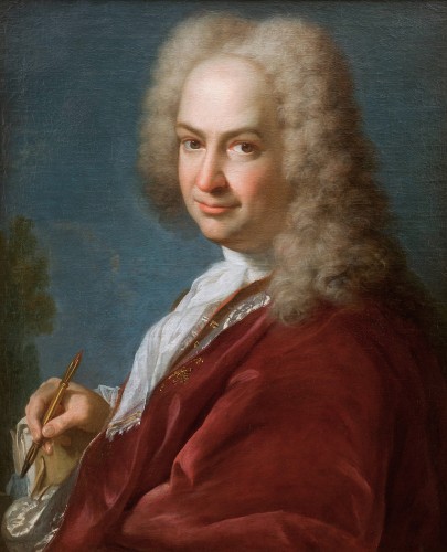 Louis-Gabriel Blanchet (1701-1772) Autoportrait présumé de l’artiste - Galerie de Frise
