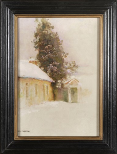 Jules-Alexis Muenier (1863-1942) Un matin d’hiver sous la neige