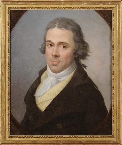 Jean François Marie Bellier (1745-1836) Portrait d’homme