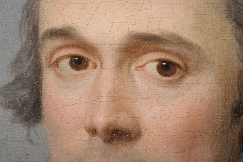 Tableaux et dessins Tableaux XVIIIe siècle - Jean François Marie Bellier (1745-1836) Portrait d’homme