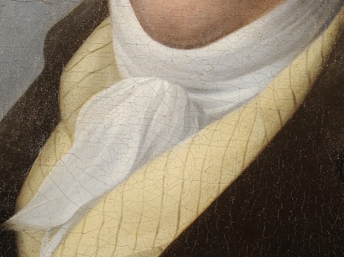 Jean François Marie Bellier (1745-1836) Portrait d’homme - Galerie de Frise