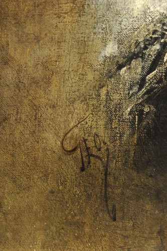 XIXe siècle - Geo (Jean Geoffroy dit) (1853-1924) Élégante de profil