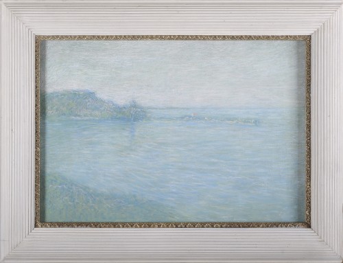 Achille Laugé (1861-1944) Le port de Collioure - Tableaux et dessins Style Art Déco