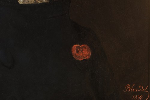 Merry-Joseph Blondel (1781-1853) Portrait de l'architecte Charles Percier en 1838 - Galerie de Frise