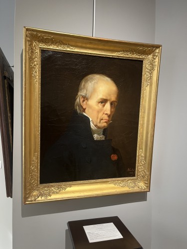 Merry-Joseph Blondel (1781-1853) Portrait de l'architecte Charles Percier en 1838 - Louis-Philippe